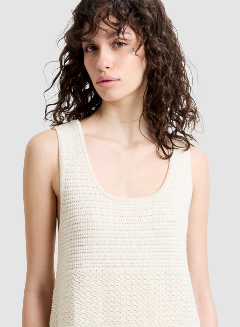 French Connection Mozart Mixed Stripe Mini Dress - Image 5
